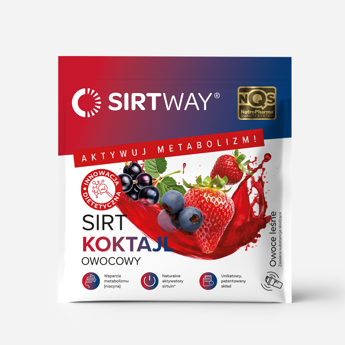 SIRT Koktajl Owocowy Owoce leśne